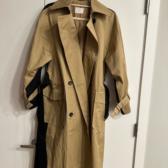 OROTON 2-COLOUR TRENCH COAT OVERSIZED - Picture 15 of 15